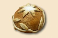 Chleb ozdobny mały #3