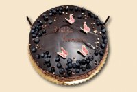 Tort okrągły czekoladowy (krem na bazie śmietany) #8