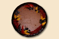 Tort okrągły czekoladowy (krem na bazie śmietany) #6