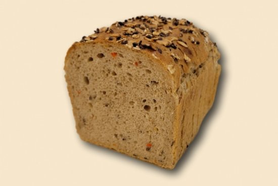 Chleb marchewka z ziarnami (krojony)