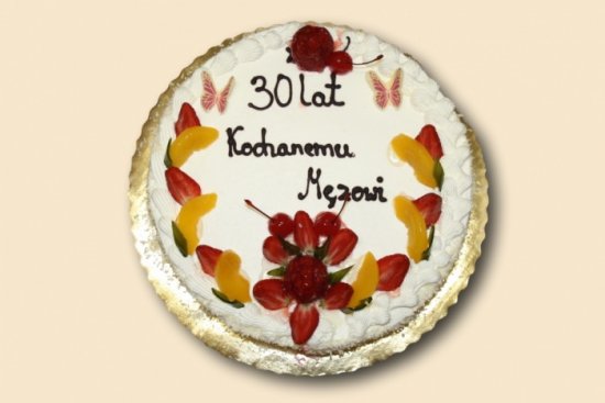 tort okrągły śmietanowy #19