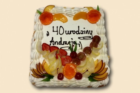 tort kwadratowy śmietanowy #1